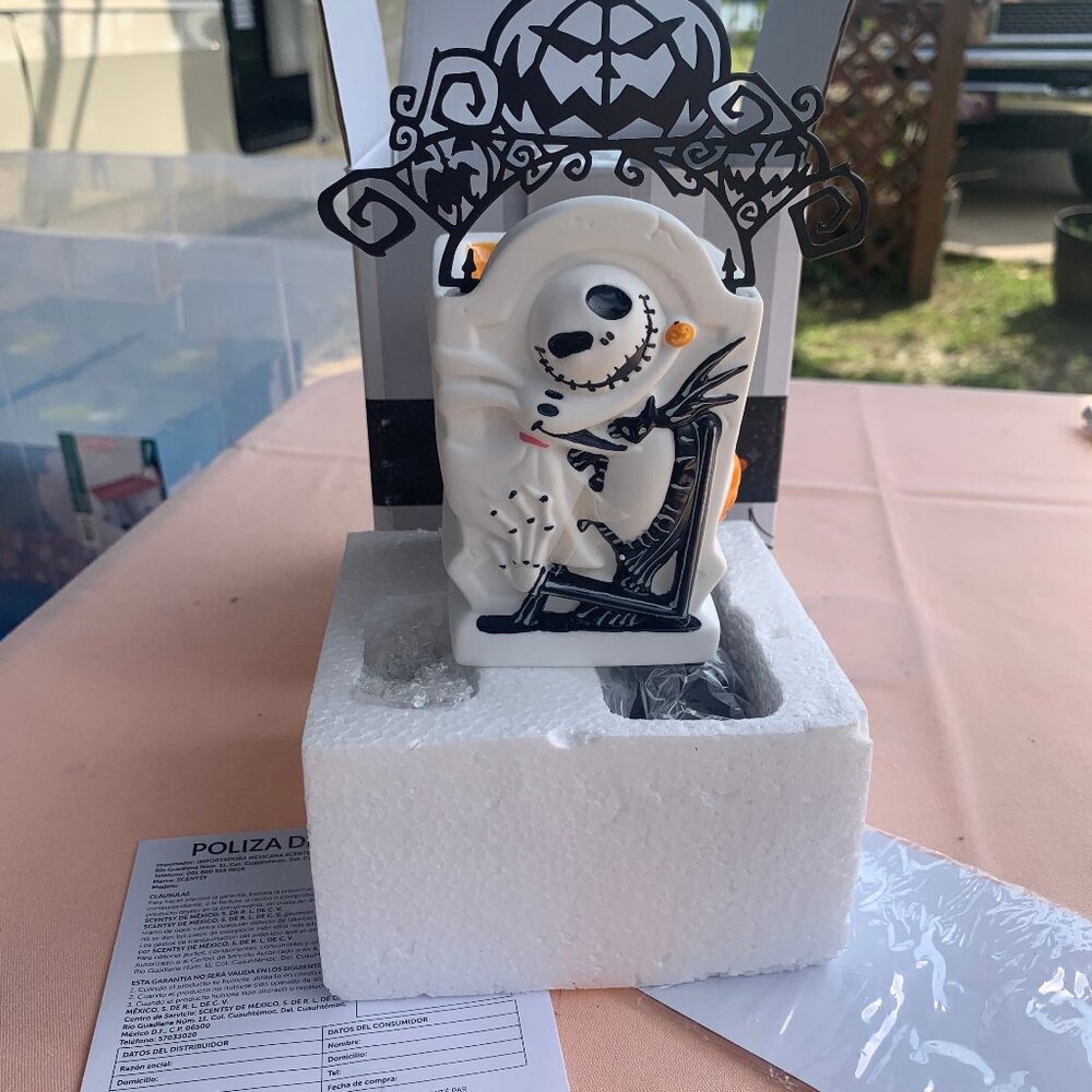 Jack Skellington Scentsy Mini Warmer